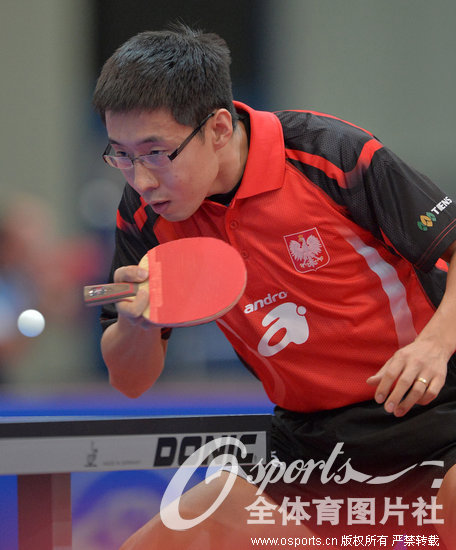 组图:奥地利乒乓球公开赛张继科李晓霞率队进