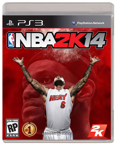 詹姆斯成为游戏NBA2K14封面人物(图)