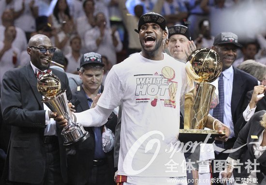 组图:热火卫冕NBA总冠军 回顾迈阿密三次夺冠