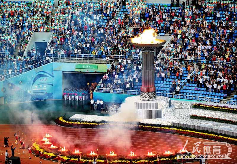 高清:第十二届全运会开幕式