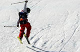 滑雪坡面障碍技巧
