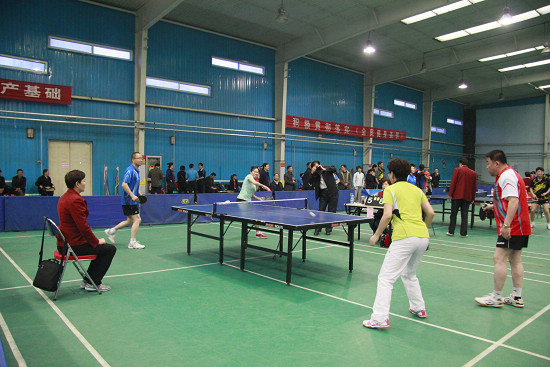 青海省第十六届运动会职工体育项目乒乓球赛收