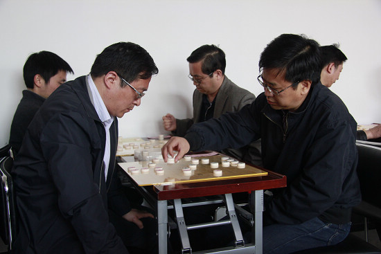 青海省第十六届运动会象棋比赛开幕