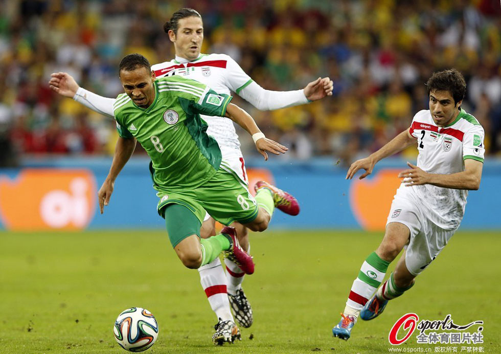 高清:巴西世界杯收场平局诞生 伊朗0-0尼日利亚