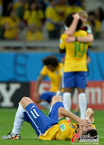 巴西经历了一场噩梦般的比赛（Osports全体育版权所有 严禁转载）