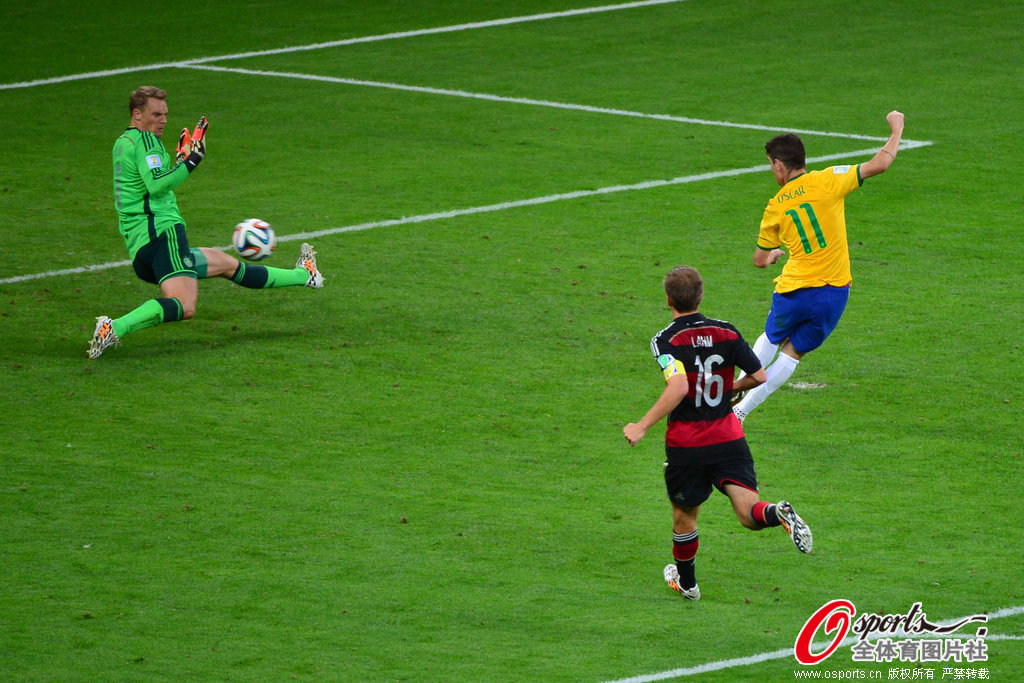 高清:半决赛德国7-1狂胜巴西 回放本场比赛8粒