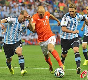 阿根廷4-2荷蘭 全場高清圖集