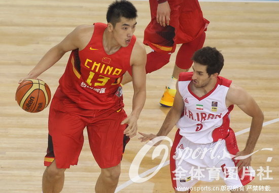 组图:2014年男篮亚洲杯 中国64-51胜伊朗- Mic