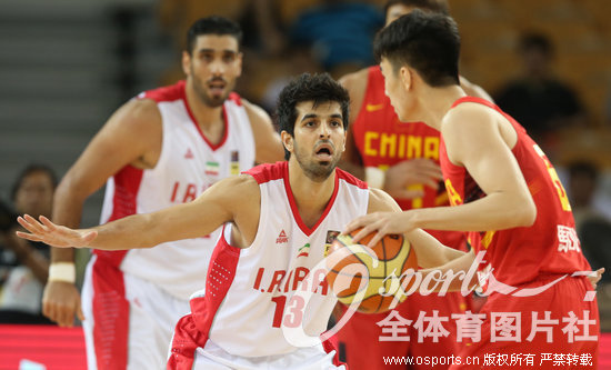 组图:2014年男篮亚洲杯 中国64-51胜伊朗- Mic