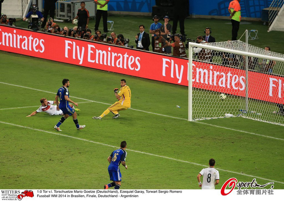 高清：德國加時1-0絕殺阿根廷 第四次奪得世界杯