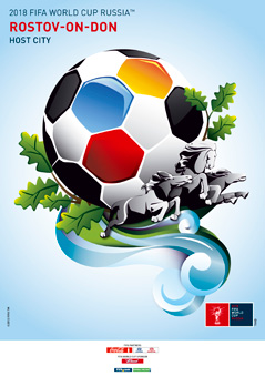 2018年世界杯举办城市海报公布 喀山索契位列