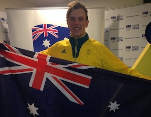 澳大利亚游泳运动员凯尔-查默斯