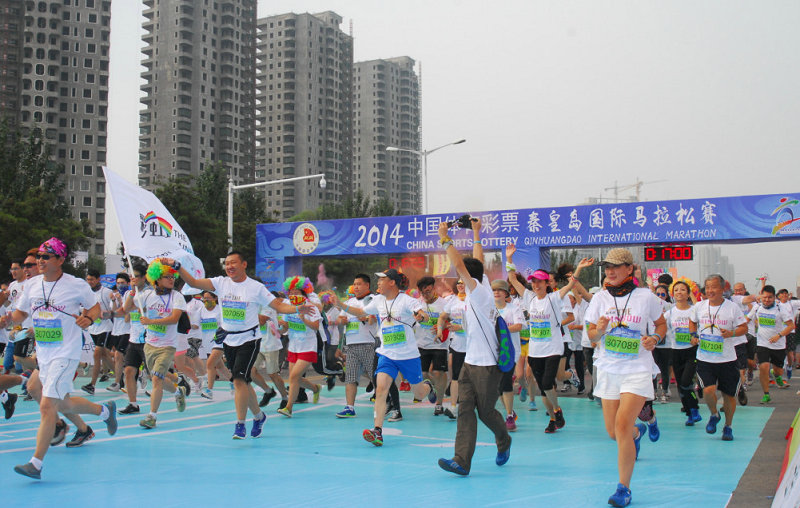 2014秦皇岛国际马拉松赛 非洲选手包揽前三- 