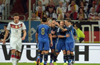 热身赛阿根廷4-2完胜德国