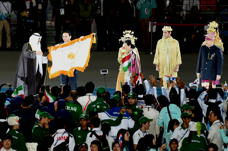 高清：仁川亞運會閉幕 印尼8分鐘展示民族風情