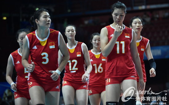 世锦赛-中国女排0-3负巴西 欲进四强必须胜多米