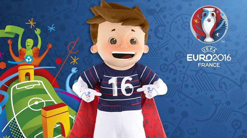 高清:法国欧洲杯吉祥物公布 可爱小男孩尚未取