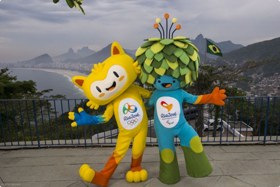 里约奥运会和残奥会吉祥物揭晓 来源：里约奥运会官网