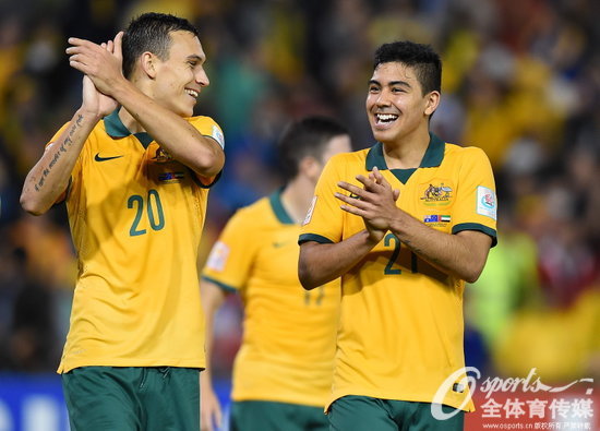 亚洲杯-澳大利亚2-0胜阿联酋进决赛 将与韩国争