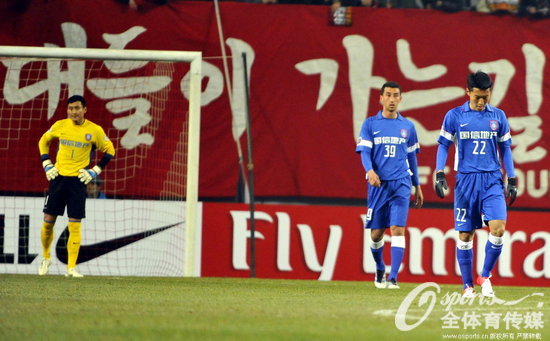 2013年2月26日，2013年亚冠联赛E组，江苏舜天1-5惨败首尔FC，舜天亚冠初体验遭遇惨败。