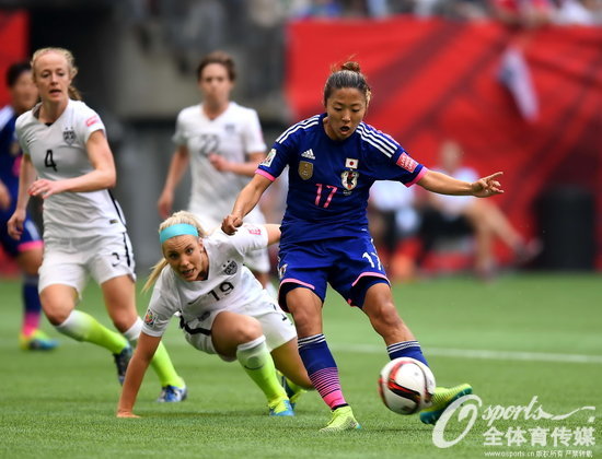 組圖：2015女足世界杯決賽 美國5-2擊敗日本隊奪冠【4】