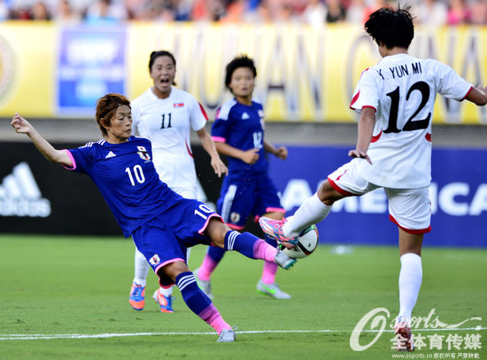 組圖：2015東亞杯揭幕戰 朝鮮女足4-2力克日本【5】