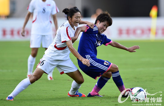 組圖：2015東亞杯揭幕戰 朝鮮女足4-2力克日本【3】