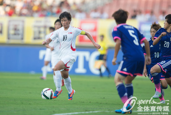 組圖：2015東亞杯揭幕戰 朝鮮女足4-2力克日本【8】