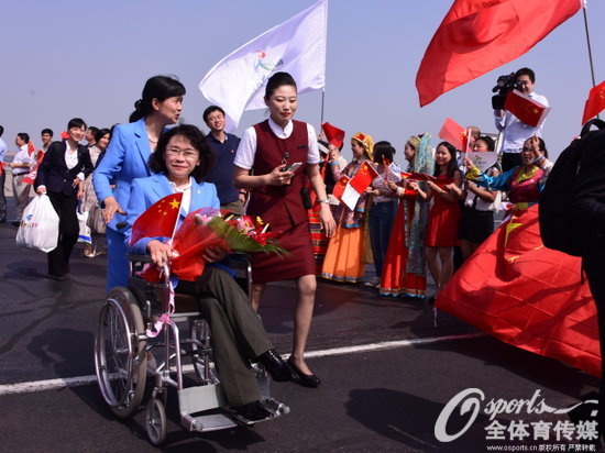 北京申冬奧代表團凱旋