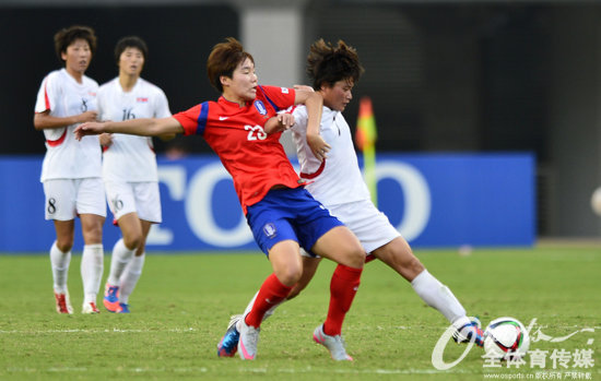 东亚杯-朝鲜女足2-0力克韩国 三战全胜成功卫冕