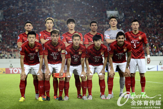 组图:2015亚冠联赛 恒大总分4-2淘汰柏太阳神