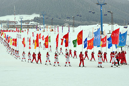 第十三届全国冬运会在新疆闭幕1月30日下午，第十三届全国冬运会在新疆维吾尔自治区乌鲁木齐丝绸之路国际滑雪场闭幕。【详细】 