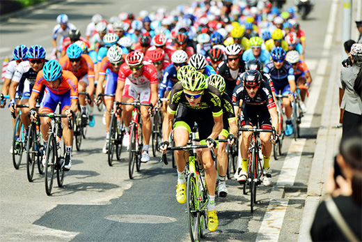 2015自行车赛事排行榜:赛事多、水平高、分布