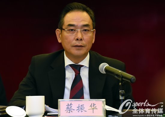 蔡振华:对中国足球改革有野心 今年组建职业联