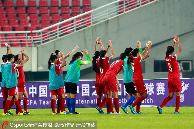 高清:潍坊杯邀请赛-中国U17女足1-0日本