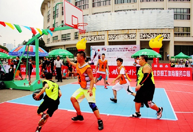 2016北京3VS3街头篮球挑战赛落幕
