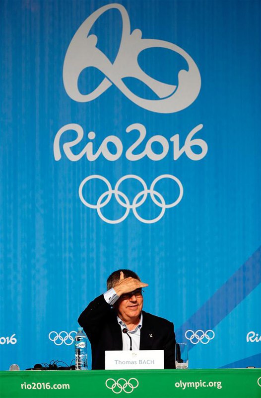 高清：國際奧委會主席巴赫舉行新聞發布會【6】