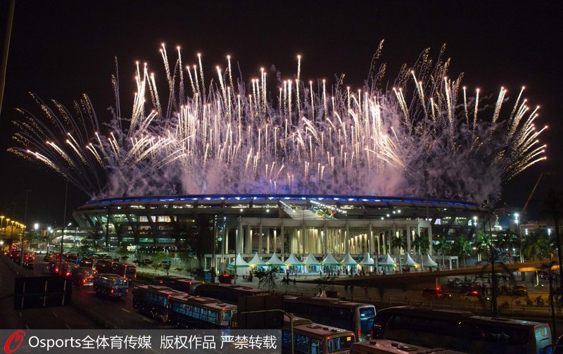 巴西今夜熱情似火似煙花