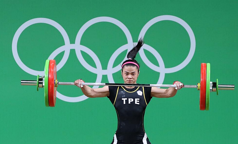 巴西當地時間8月7日15:30，2016裡約奧運會舉重女子53公斤級決賽舉行，中華台北選手許淑淨以212公斤的總成績奪得冠軍。新華社記者李明攝