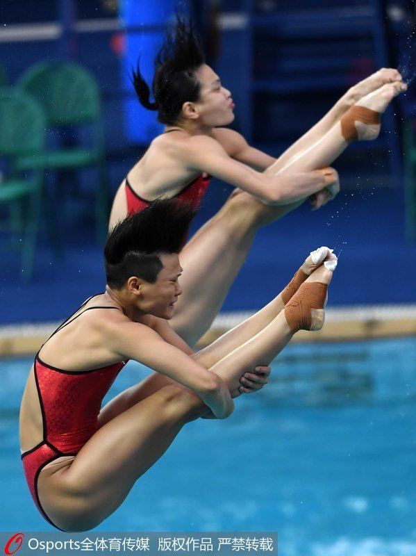 巴西當地時間8月7日16時，裡約奧運會跳水女子雙人三米板打響，中國組合施廷懋 吳敏霞不負眾望，以345.60分奪冠，這是中國代表團在本屆奧運會上獲得的第二枚金牌。
