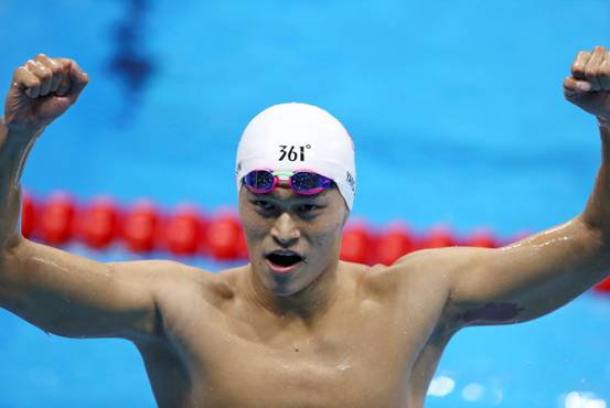 孙杨用热爱书写中国泳坛传奇 金牌是对初心的