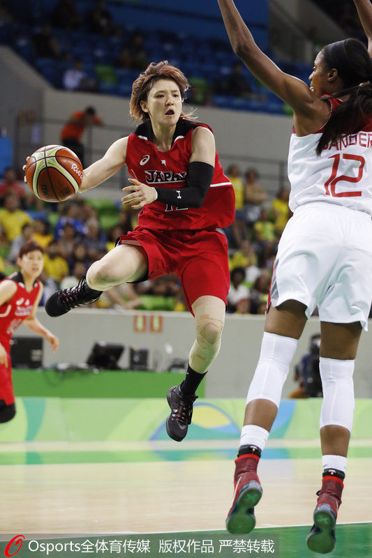 巴西當地時間8月9日下午，在2016年裡約奧運會女籃預賽中，日本62：76負土耳其。