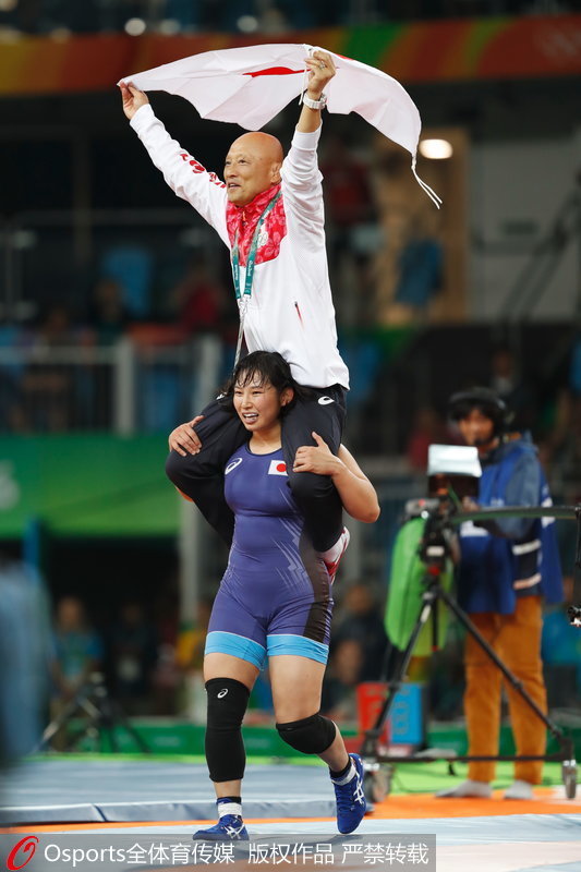 巴西當地時間8月17日下午，在2016年裡約奧運會摔跤女子自由式摔跤69公斤級決賽中，日本選手土性沙羅奪冠。
