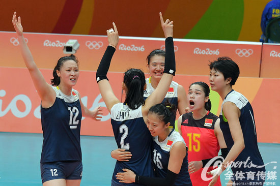 中国女排3-1胜荷兰女排 时隔12年再进决赛