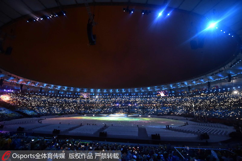高清：里约奥运会闭幕式 浓情桑巴文艺表演进行