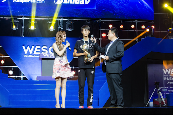 WESG�й����ܾ�����Ļ ƽ��ʵ۵���