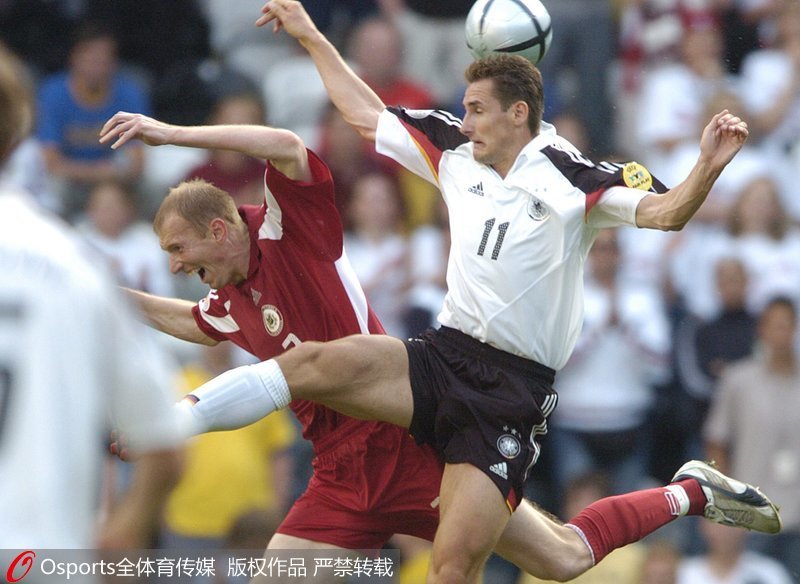 2004年歐錦賽，德國被拉脫維亞逼平
