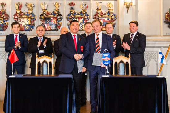 昆侖鴻星結盟芬蘭小丑 共同推進中國冰球發展