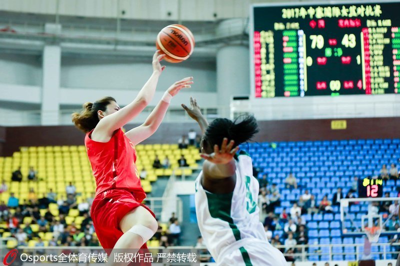 2017中塞国际女篮对抗赛:许利民首秀女篮开门