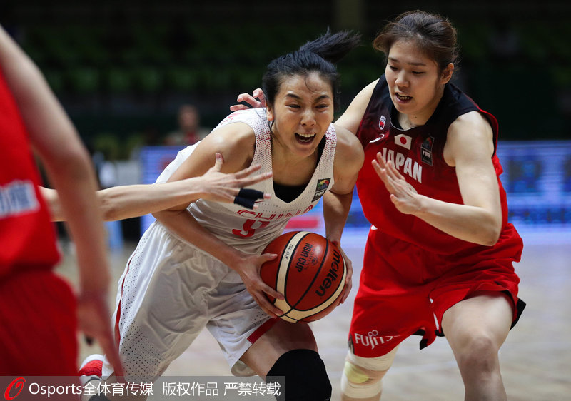遺憾！中國女籃3分不敵日本隊飲恨半決賽